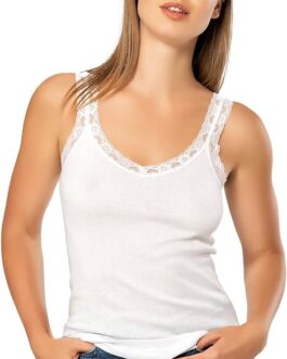 VAVONNE Camisole for Women, All Cotton, Airy Soft Comfy Tank Tops Cami Undershirt