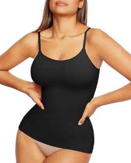 Camisole for Women Tummy Control Cami Shaper Seamless Compression Tank Top Shapewear for Women
