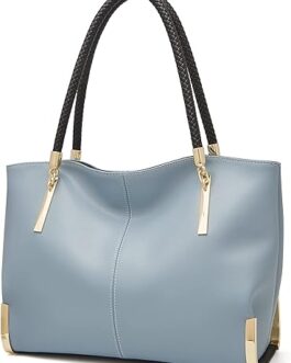 FOXLOVER Large Capacity Tote Handbags for Women, Women’s Top-handle Bags Fashion Shoulder Bags Purses Minimalist design