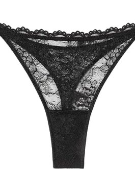 Avidlove Lace Thongs for Women with Rhinestone-Embellished Strap Cheeky Underwear Sexy Panties 1-3 Pack