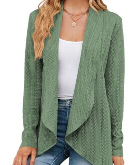Cardigan for Women Long Sleeve Sweaters Casual Lightweight Knit Open Front Fall Fashion Outfits