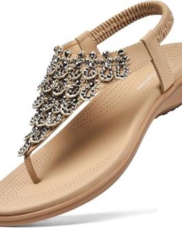 Rekayla Flat Elastic Sandals for Women