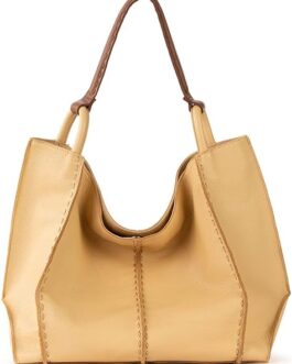 The Sak Los Feliz Large Tote Bag – Premium Leather Handbag With Stylish Design For Everyday, Travel, Beach Bag